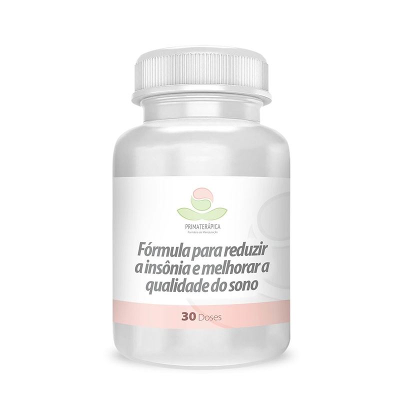 Fórmula para Reduzir a Insônia e Melhorar a Qualidade do Sono 30 Doses