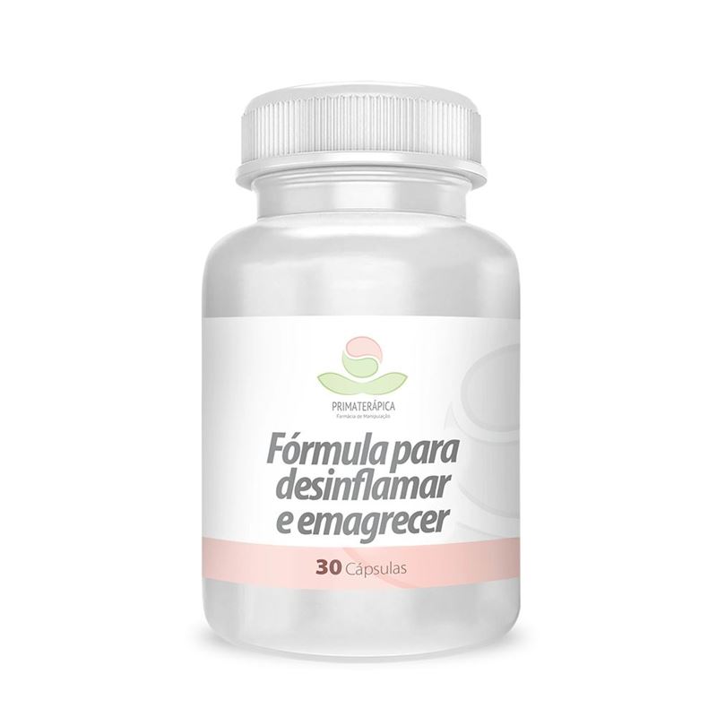 Fórmula para Desinflamar e Emagrecer 30 Cápsulas