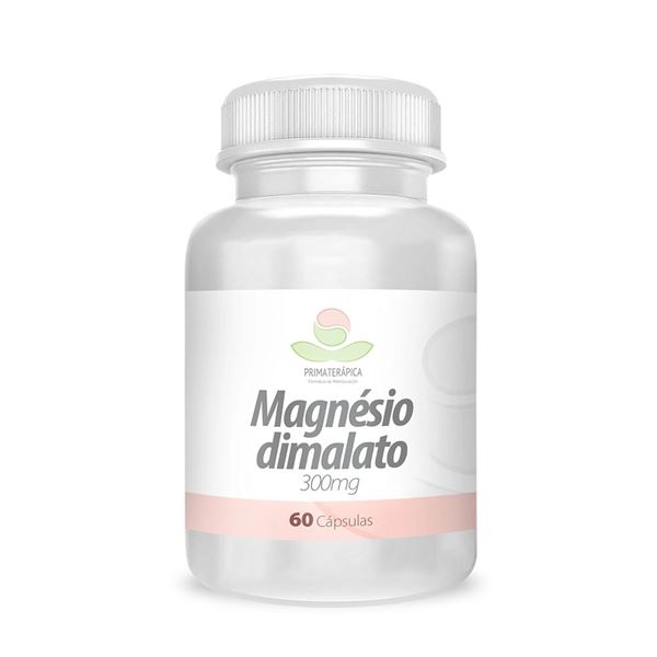Magnésio Dimalato 300mg 60 Cápsulas