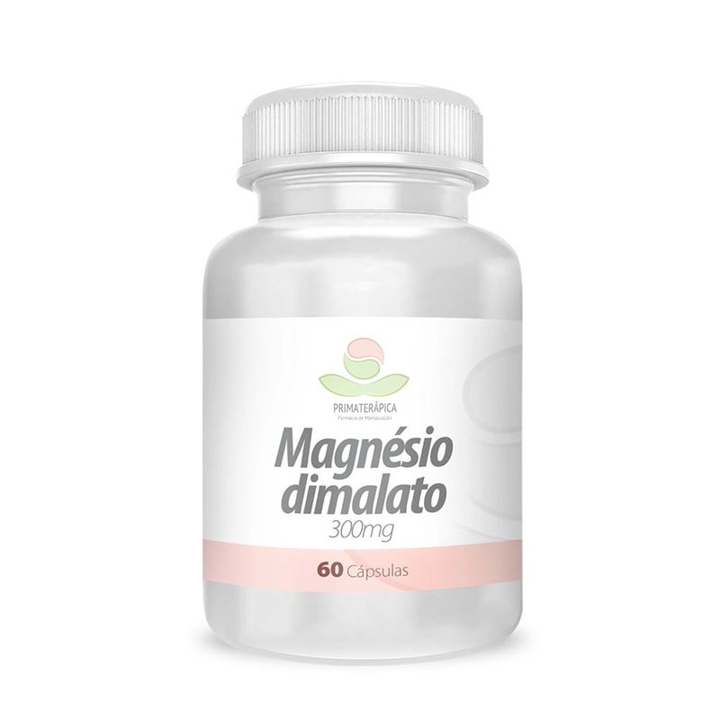 Magnésio Dimalato 300mg 60 Cápsulas