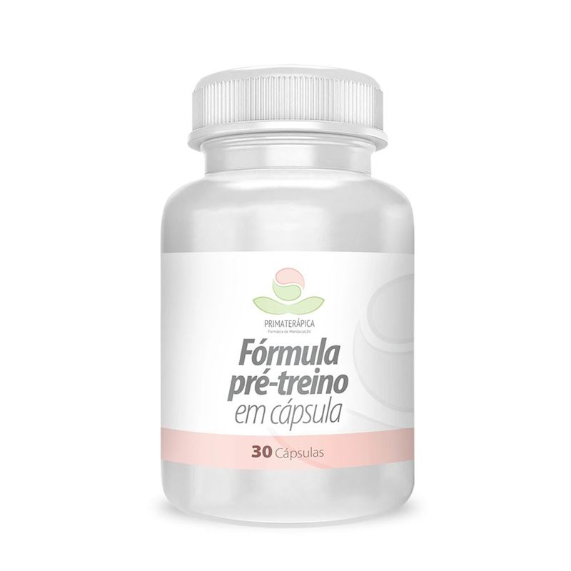 Fórmula Pré-Treino 30 Cápsulas