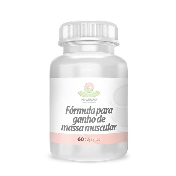 Fórmula para Ganho de Massa Muscular 60 Cápsulas