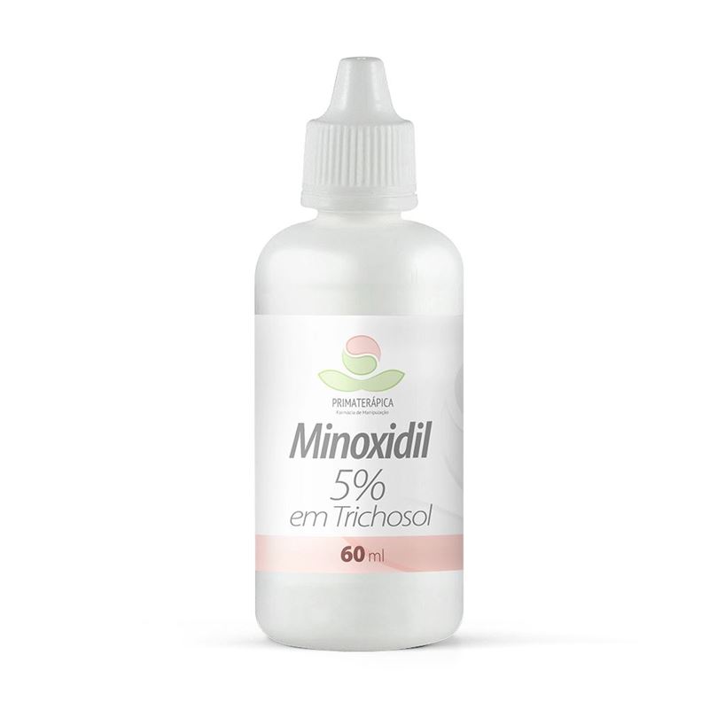 Minoxidil 5% em Trichosol 60ml